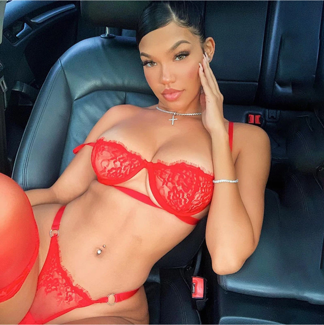 Sling Underwear Steel Ring Three-point Suit