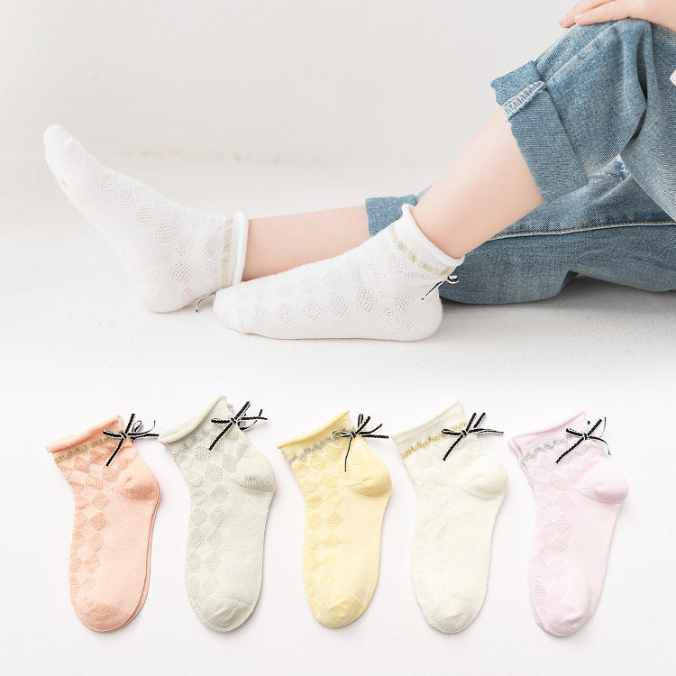 Cartoon Children's Cotton Breathable Boat Socks For Men And Women