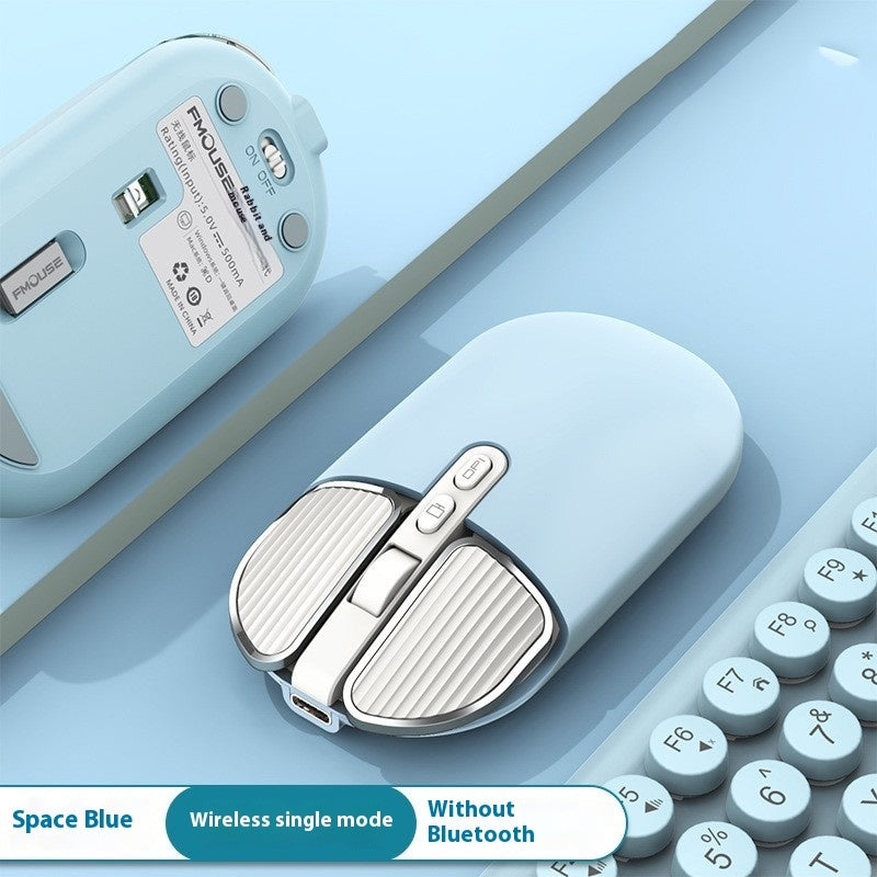 Wireless Mute Mouse Desktop Computers And Laptop Computer Cellphone Tablet Universal