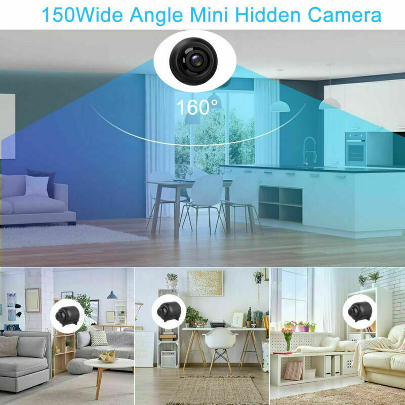 FREE 64G HD Hidden Spy Nanny Camera Wireless Wifi Home Security Night Vision HD 1080P