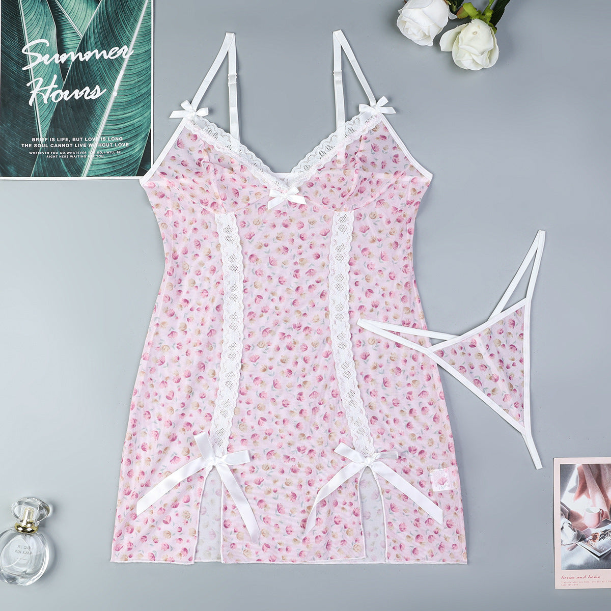 Split Sling Soft Two-piece Women's Clothing