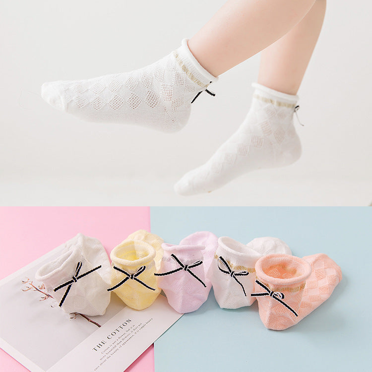 Cartoon Children's Cotton Breathable Boat Socks For Men And Women