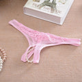 Low Rise Woman Panties, Lace  Crotch String Bead Massage Temptation Briefs Ondergoed Ladies, Erotic Lingerie Sexy Underwear