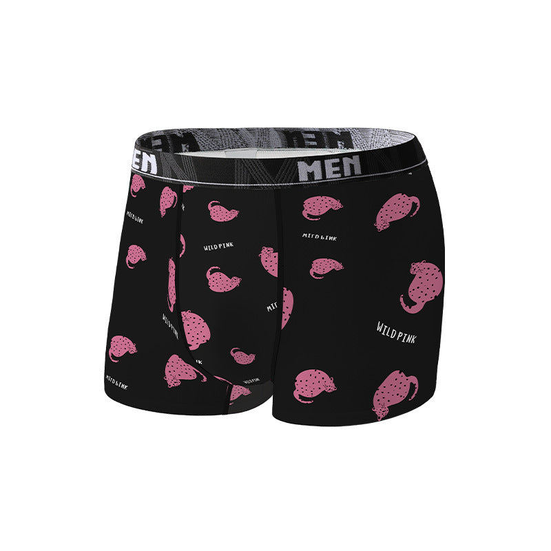 Plus Size Men's Underpants Boxers Mid Waist