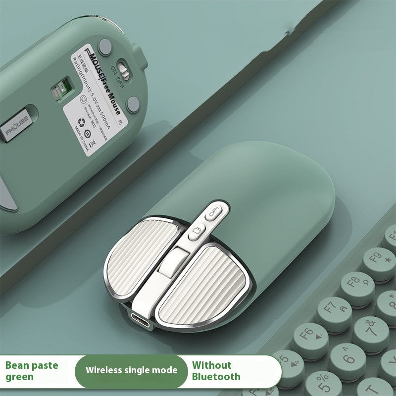 Wireless Mute Mouse Desktop Computers And Laptop Computer Cellphone Tablet Universal