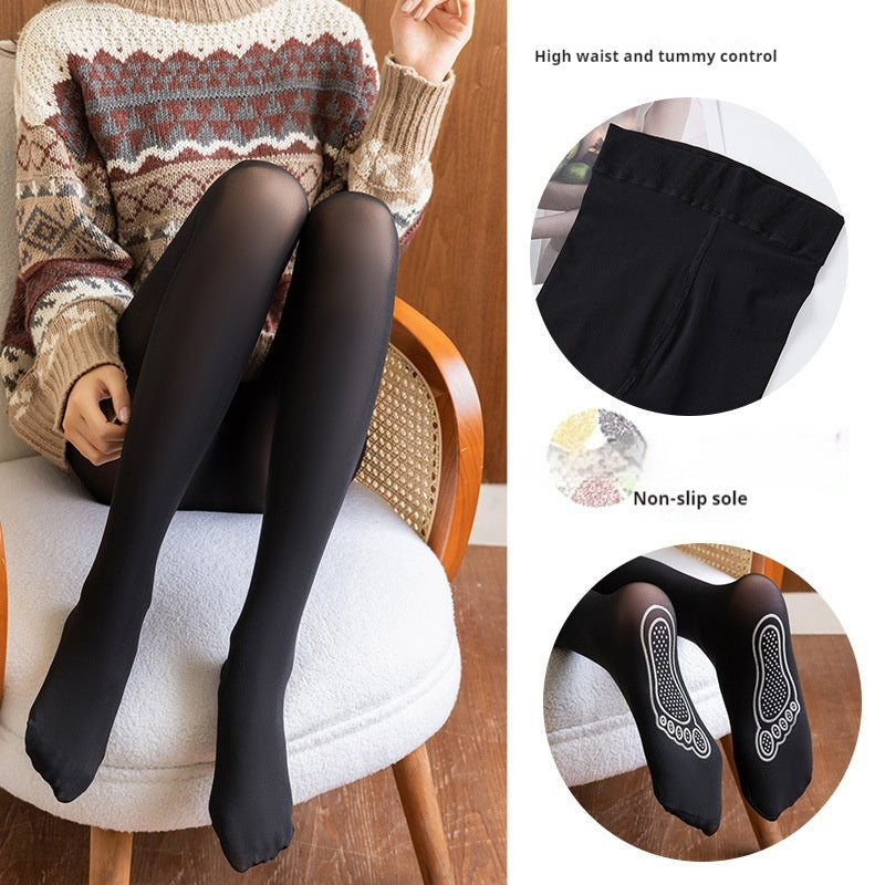 Steel Wire Stocking Women's Sexy Black Not Rotten Flesh Color Durable Anti-snagging