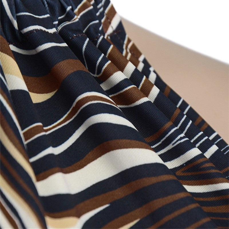 Plaid Backless Sling Dress Women's Clothing