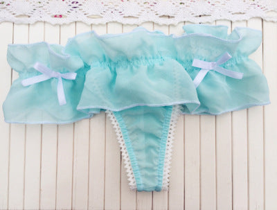 Underwear Low Waist Solid Color T Back Women's Underwear