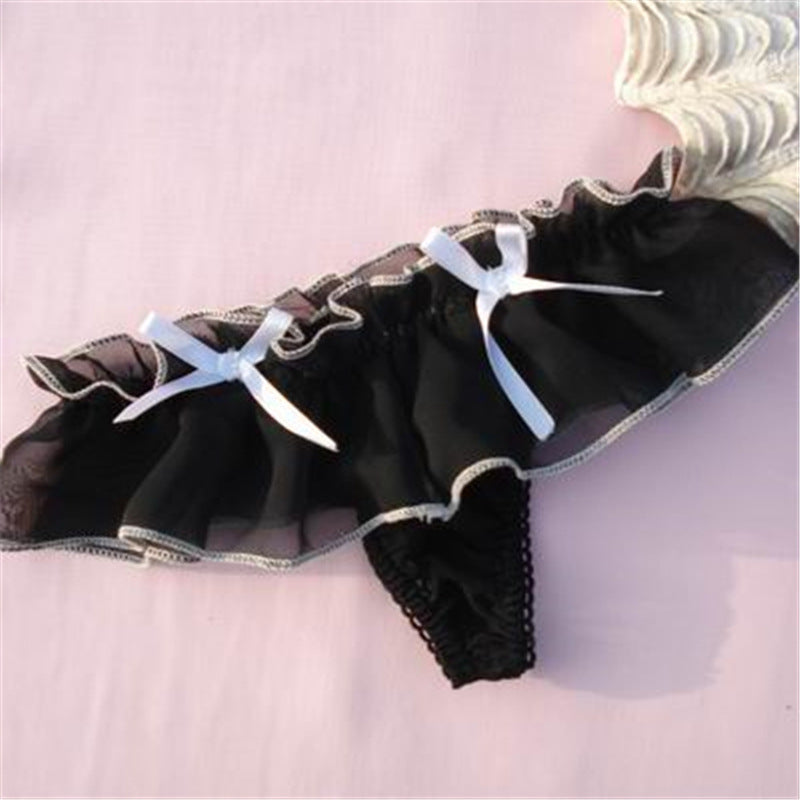 Underwear Low Waist Solid Color T Back Women's Underwear