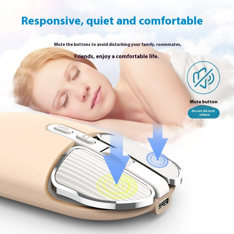 Wireless Mute Mouse Desktop Computers And Laptop Computer Cellphone Tablet Universal